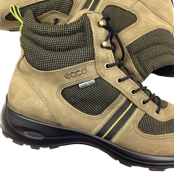 ECCO Gore-Tex Waterproof Leather Mesh Hiking Boot - Picture 10 of 13
